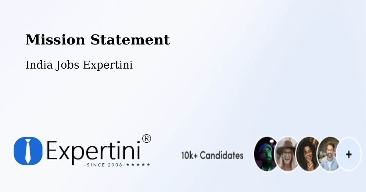 Corporate Mission – Tadpatri - India Jobs Expertini